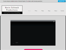 Tablet Screenshot of kevinschreck.com